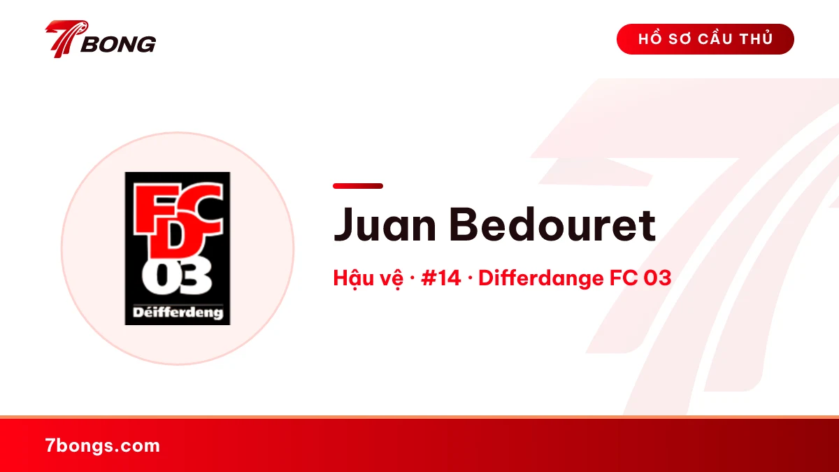 Juan Bedouret — Differdange FC 03