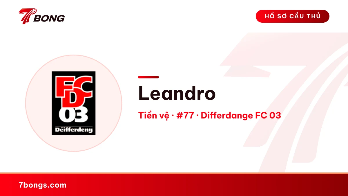 Leandro — Differdange FC 03