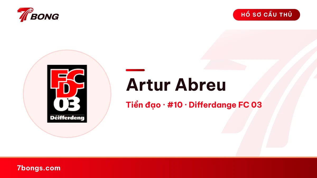 Artur Abreu — Differdange FC 03