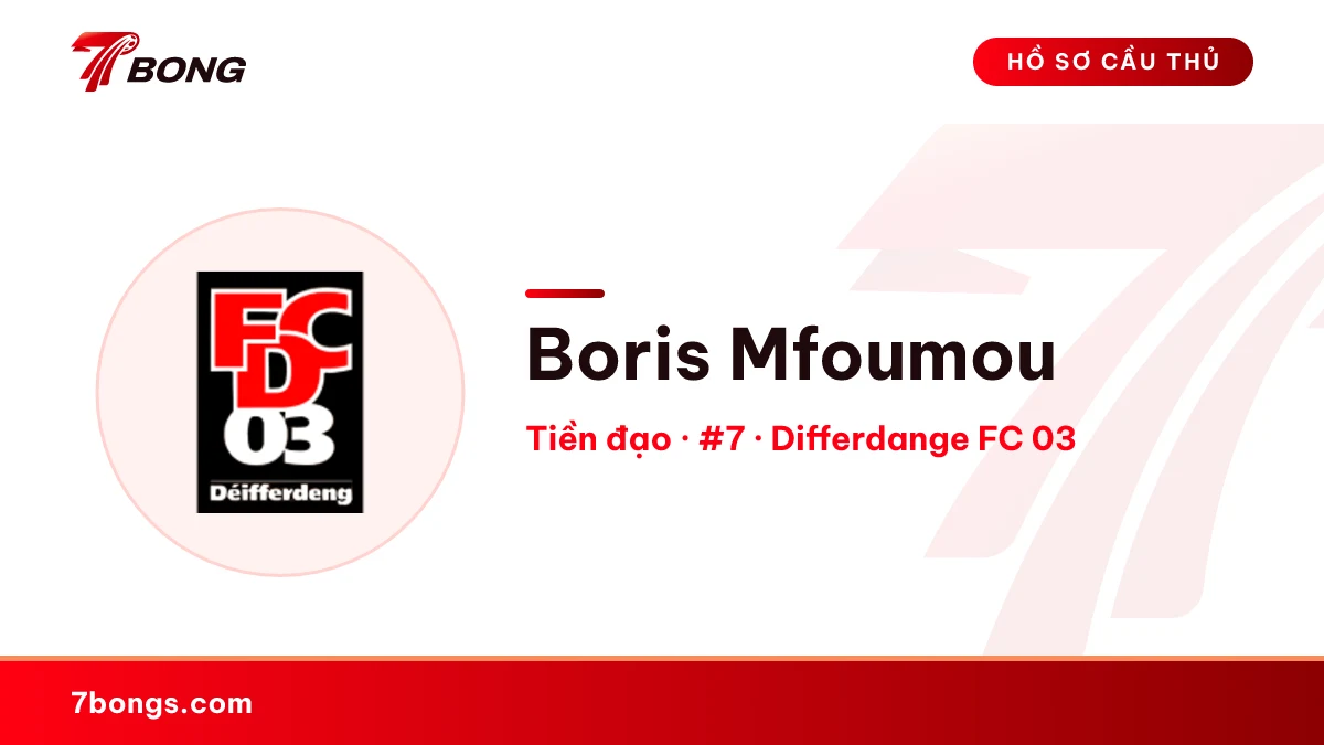 Boris Mfoumou — Differdange FC 03