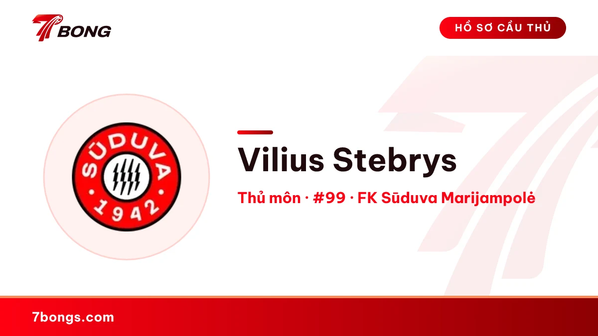 Vilius Stebrys — FK Sūduva Marijampolė