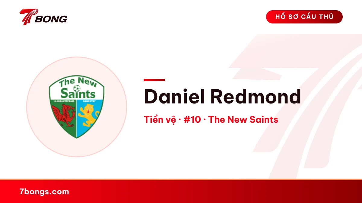 Daniel Redmond — The New Saints