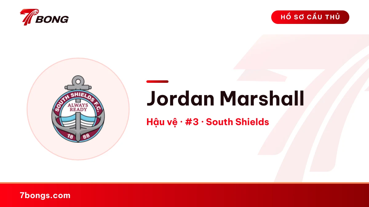 Jordan Marshall — South Shields