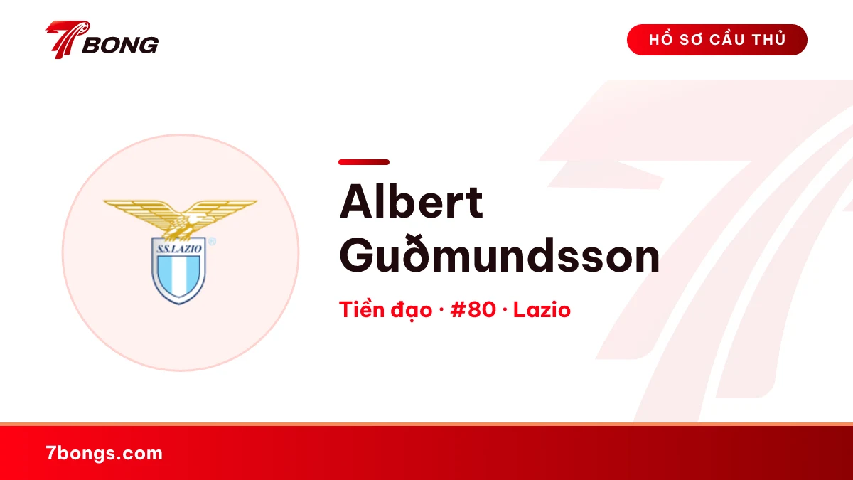 Albert Guðmundsson — Lazio