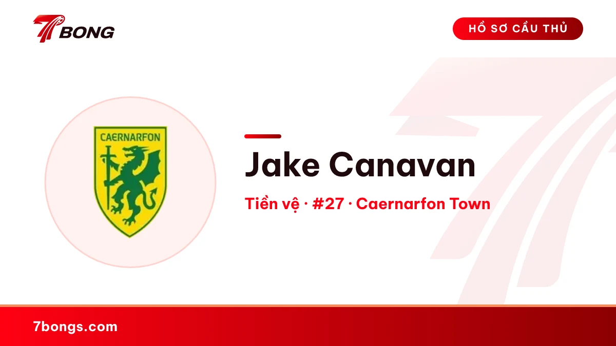 Jake Canavan — Caernarfon Town