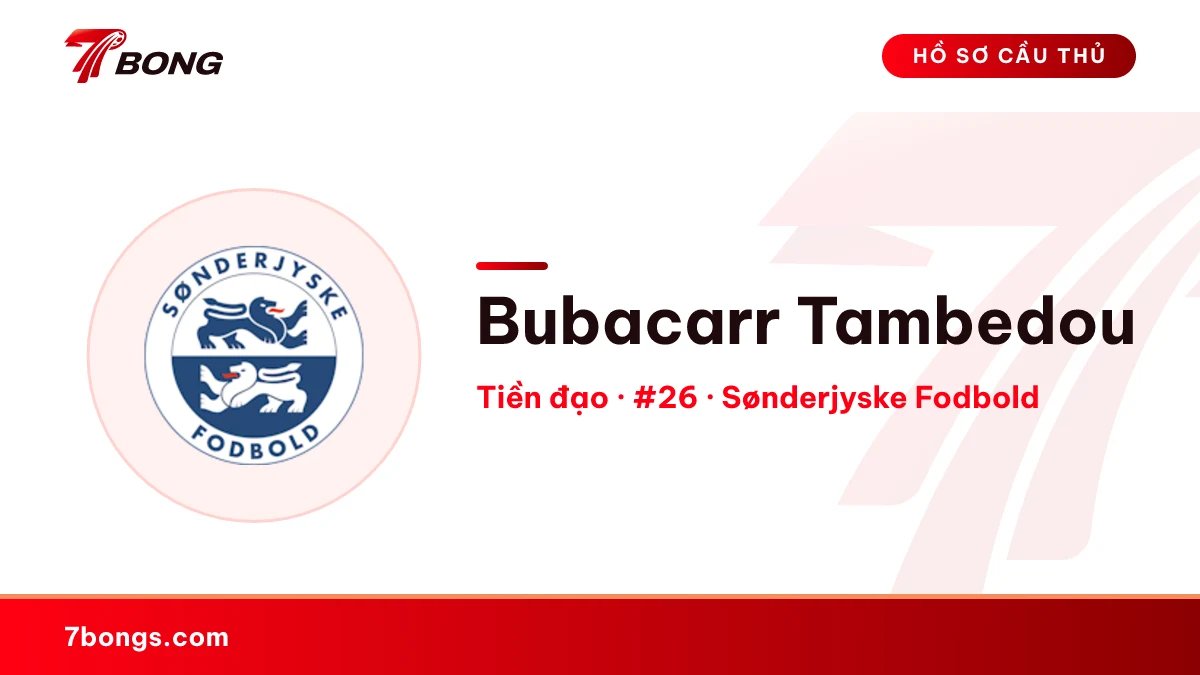 Bubacarr Tambedou — Sønderjyske Fodbold