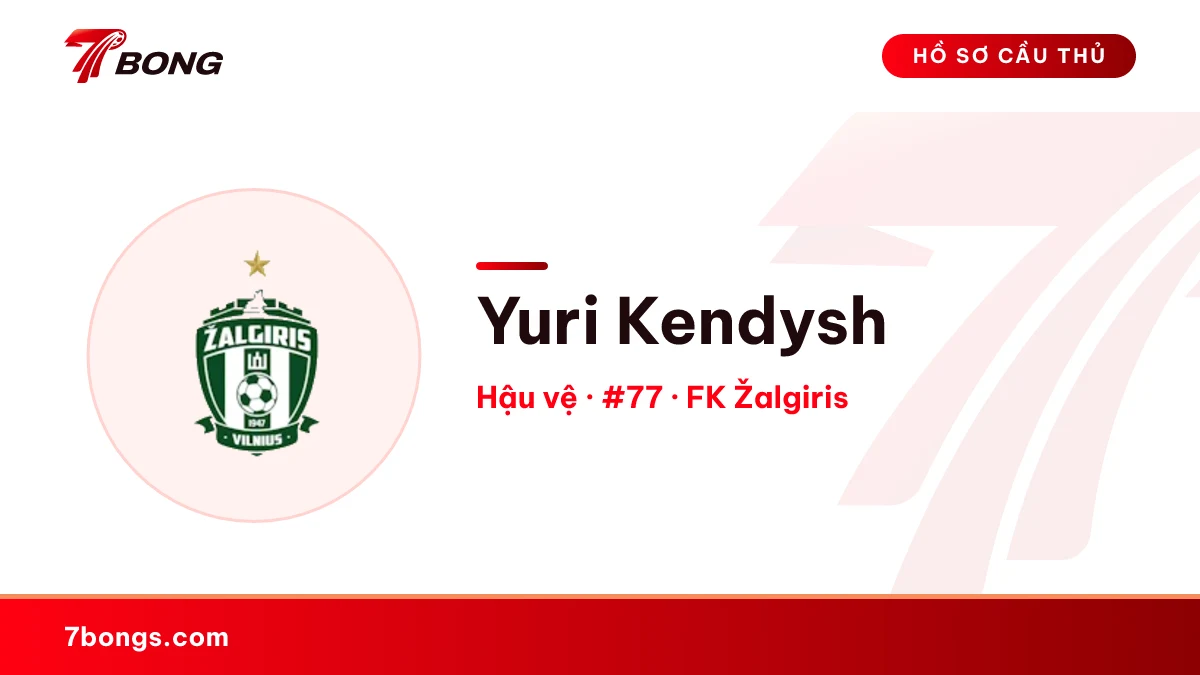 Yuri Kendysh — FK Žalgiris