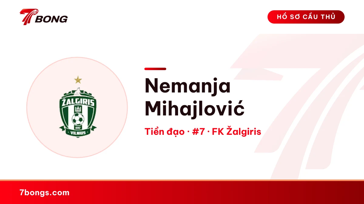 Nemanja Mihajlović — FK Žalgiris