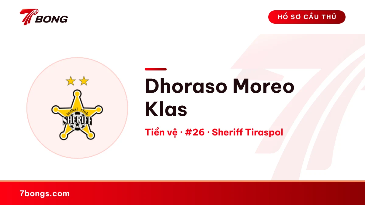 Dhoraso Moreo Klas — Sheriff Tiraspol