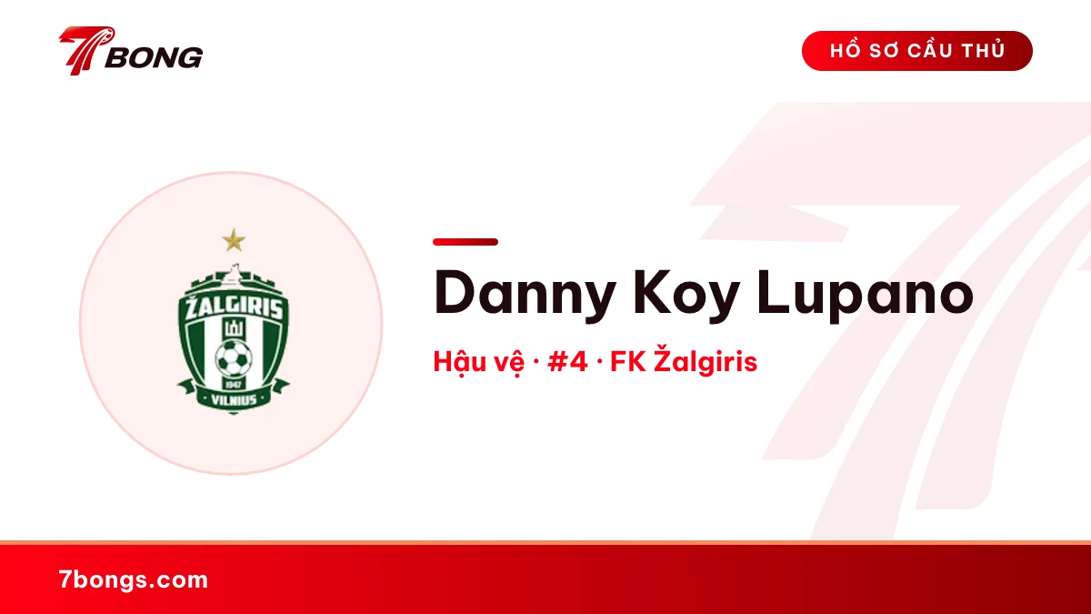 Danny Koy Lupano — FK Žalgiris