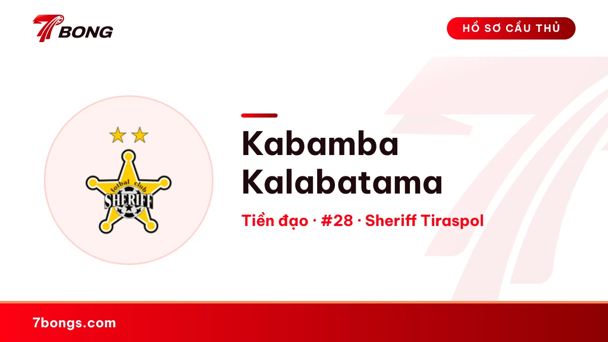 Kabamba Kalabatama — Sheriff Tiraspol