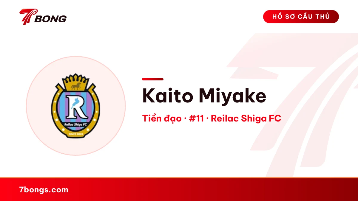 Kaito Miyake — Reilac Shiga FC