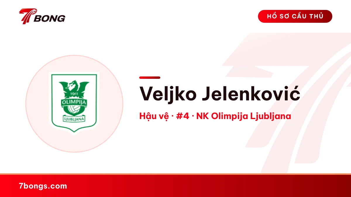 Veljko Jelenković — NK Olimpija Ljubljana