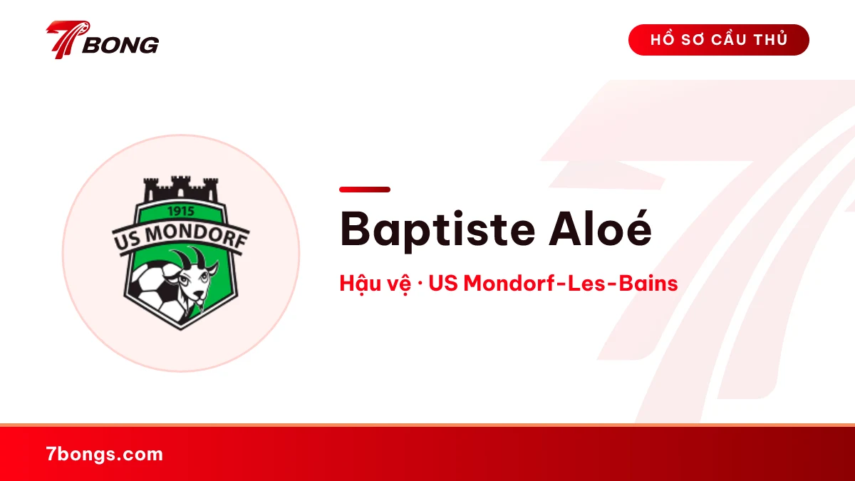 Baptiste Aloé — US Mondorf-Les-Bains