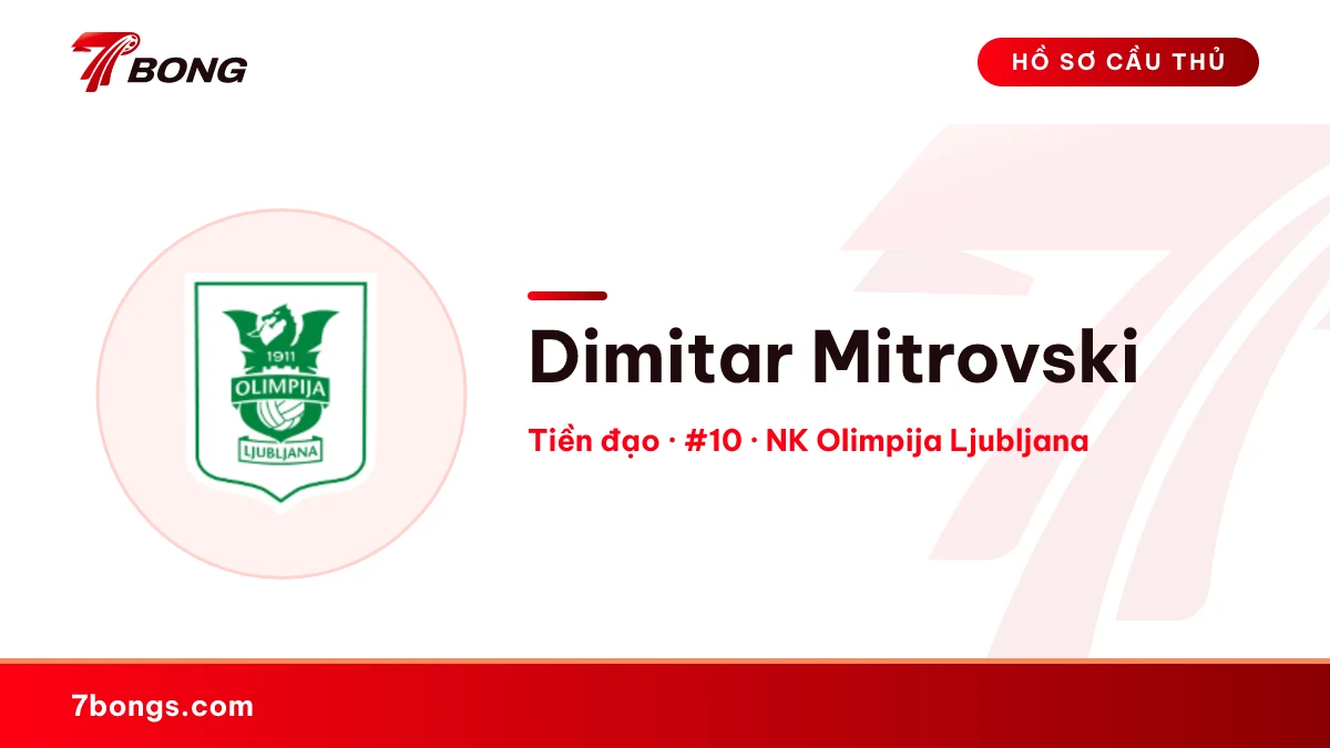Dimitar Mitrovski — NK Olimpija Ljubljana