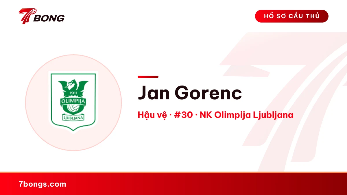 Jan Gorenc — NK Olimpija Ljubljana