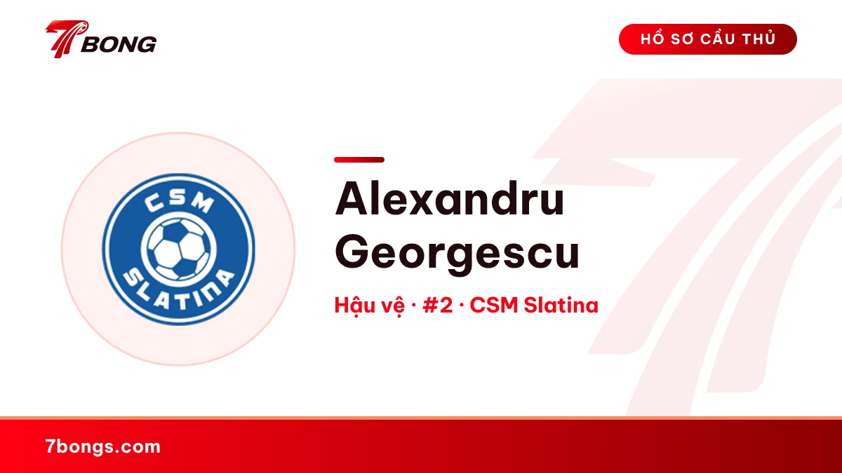 Alexandru Georgescu — CSM Slatina