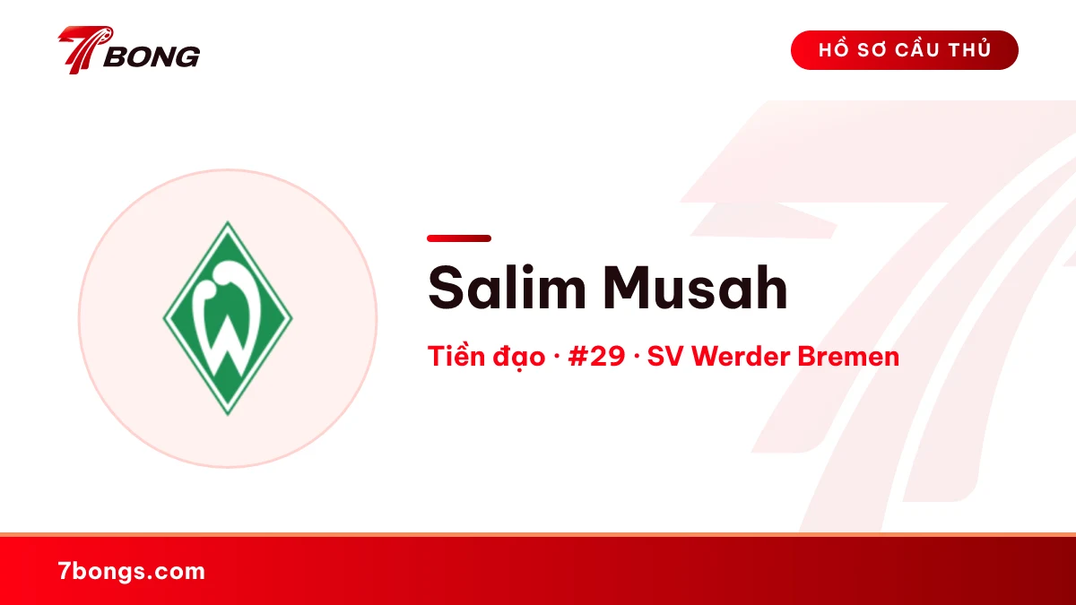 Salim Musah — SV Werder Bremen