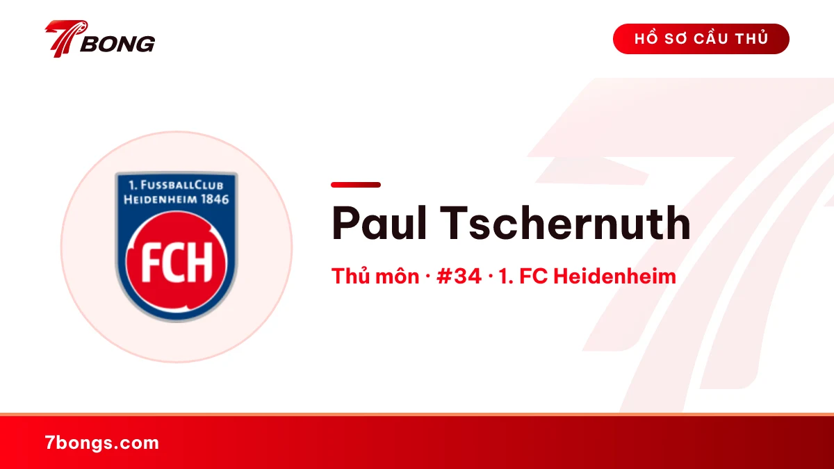 Paul Tschernuth — 1. FC Heidenheim