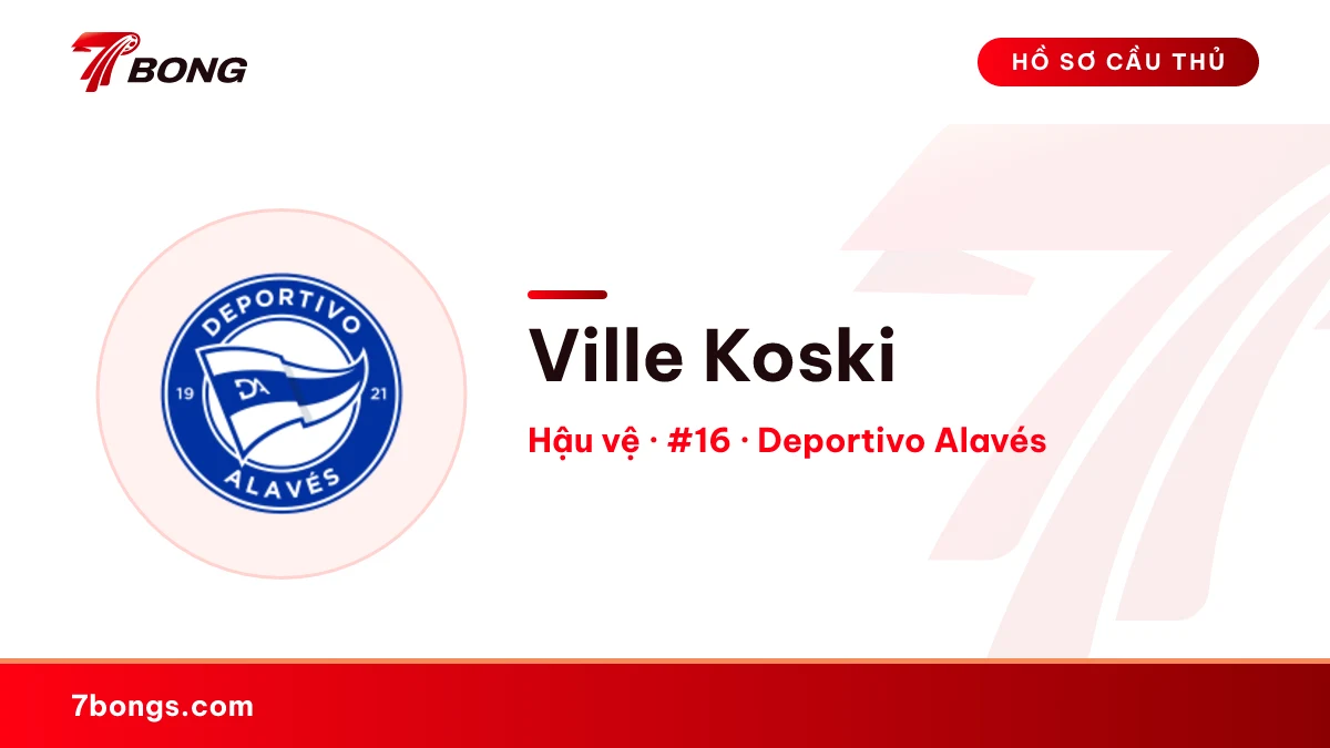 Ville Koski — Deportivo Alavés