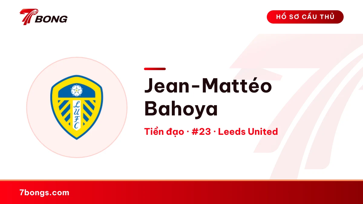 Jean-Mattéo Bahoya — Leeds United