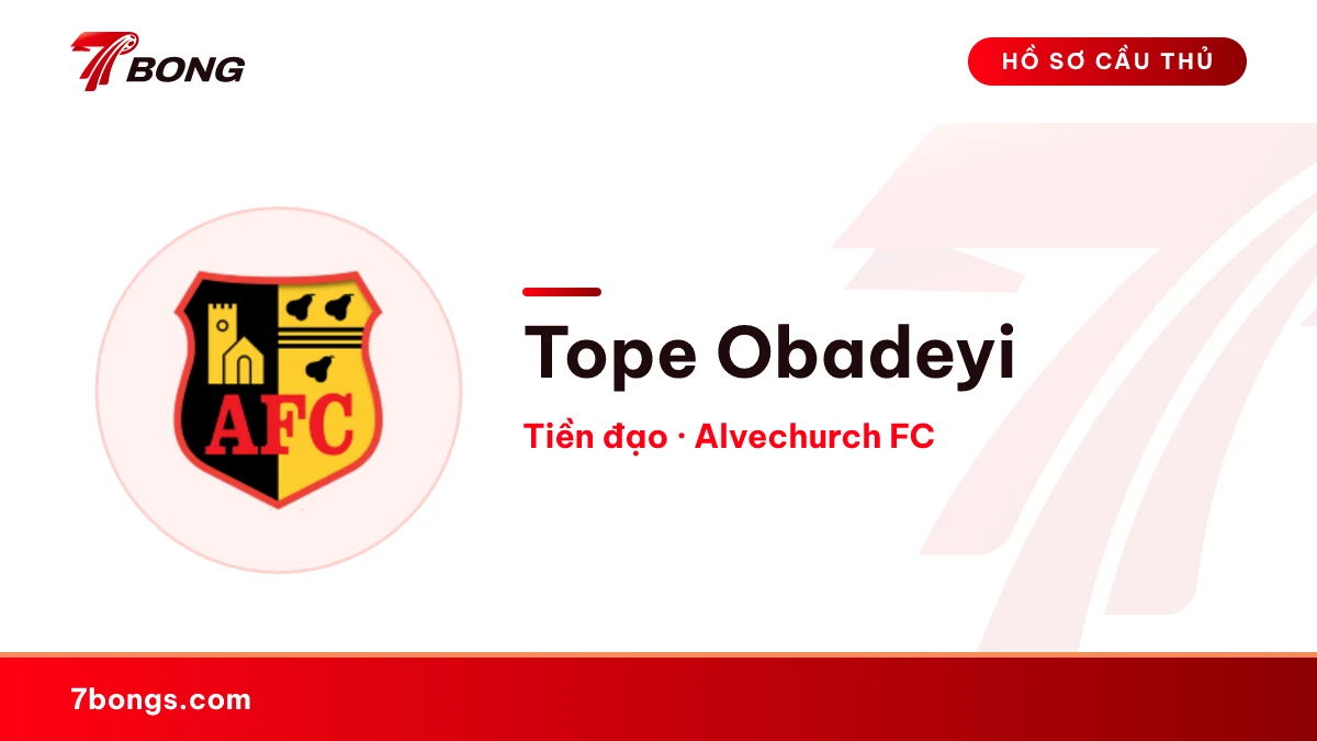 Tope Obadeyi — Alvechurch FC