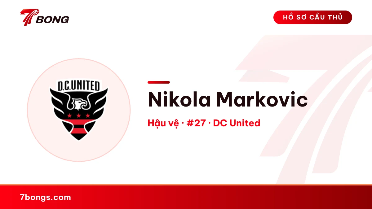 Nikola Markovic — DC United