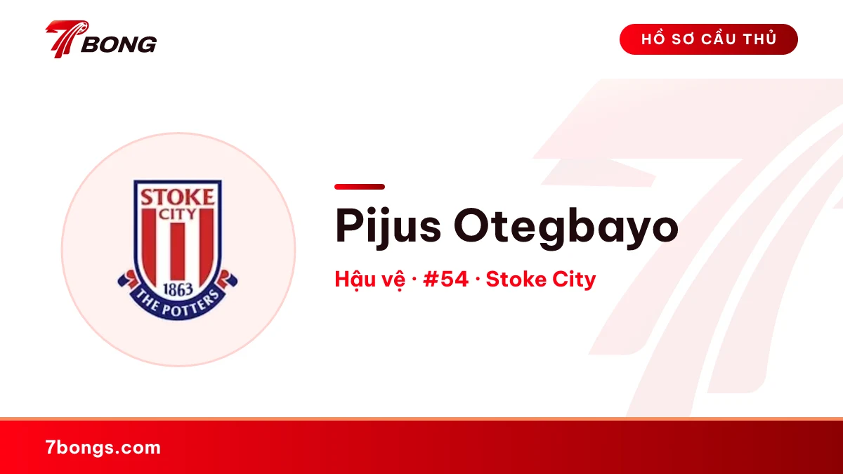 Pijus Otegbayo — Stoke City
