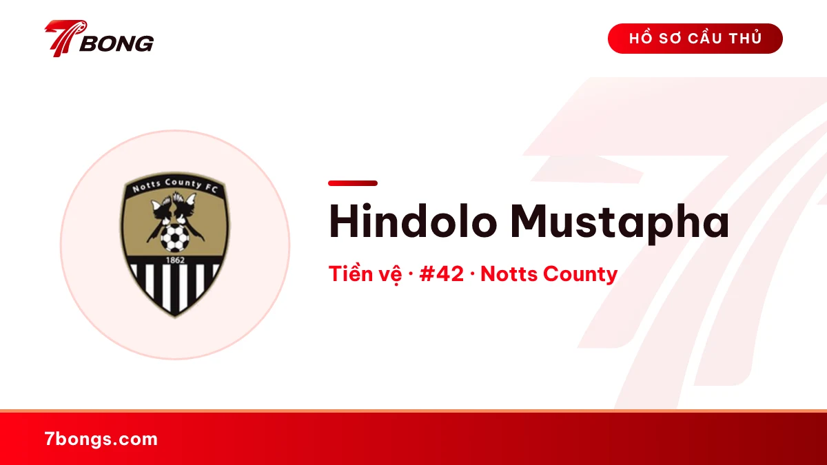Hindolo Mustapha — Notts County