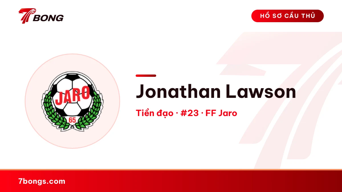Jonathan Lawson — FF Jaro