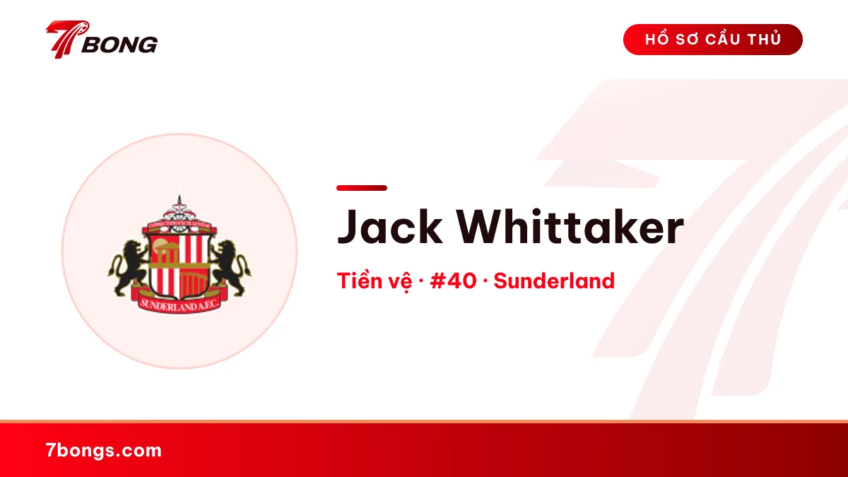 Jack Whittaker — Sunderland