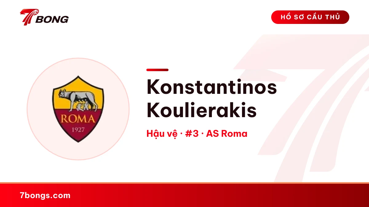 Konstantinos Koulierakis — AS Roma