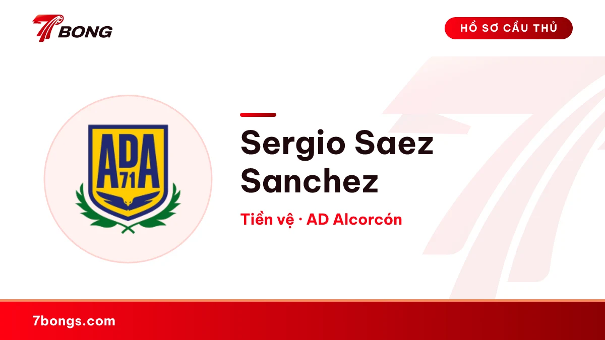 Sergio Saez Sanchez — AD Alcorcón
