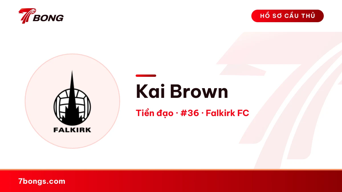 Kai Brown — Falkirk FC