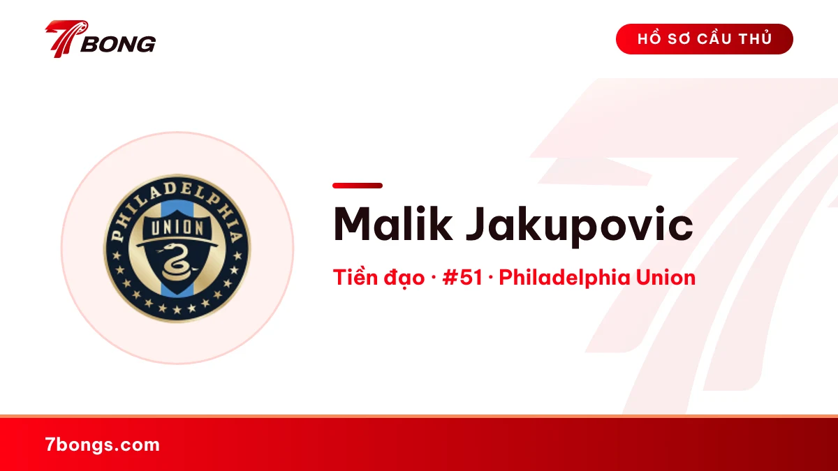 Malik Jakupovic — Philadelphia Union