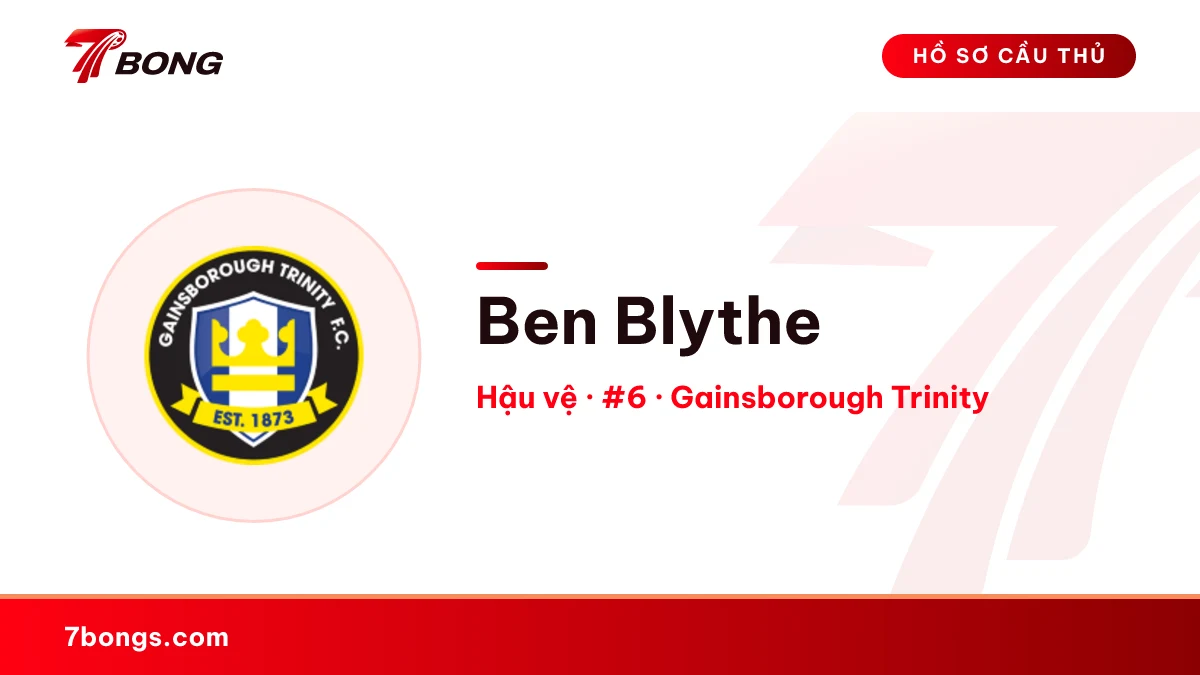 Ben Blythe — Gainsborough Trinity