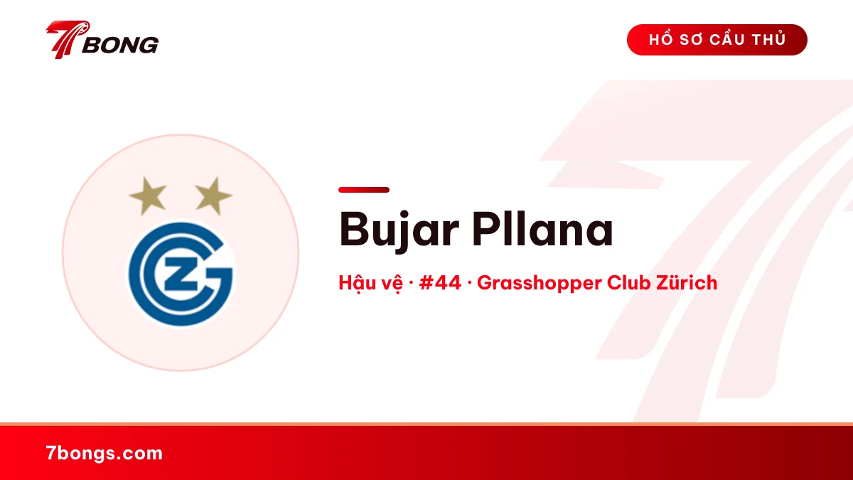 Bujar Pllana — Grasshopper Club Zürich