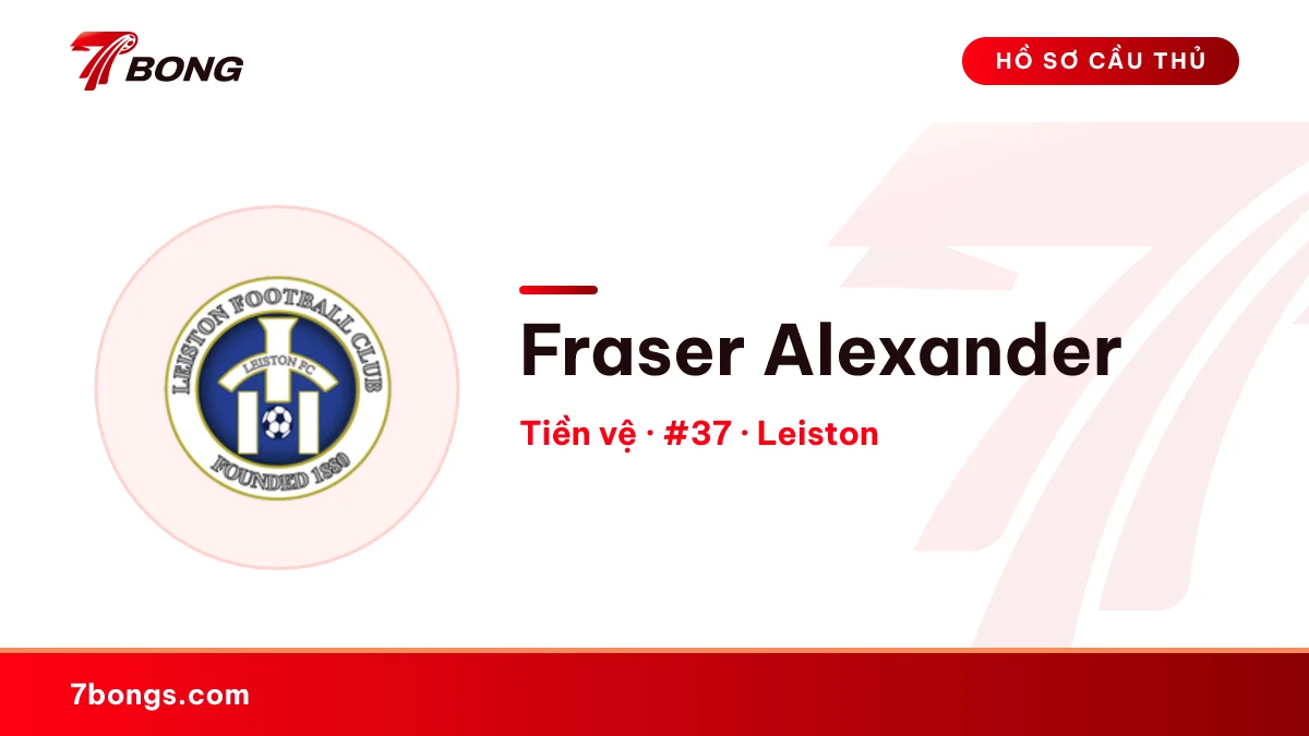Fraser Alexander — Leiston