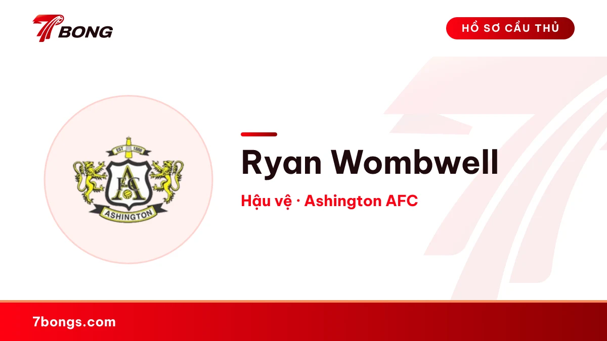 Ryan Wombwell — Ashington AFC