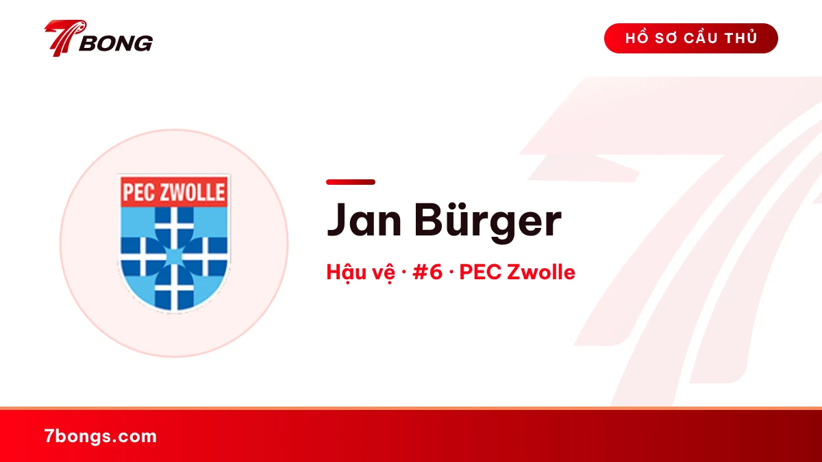 Jan Bürger — PEC Zwolle