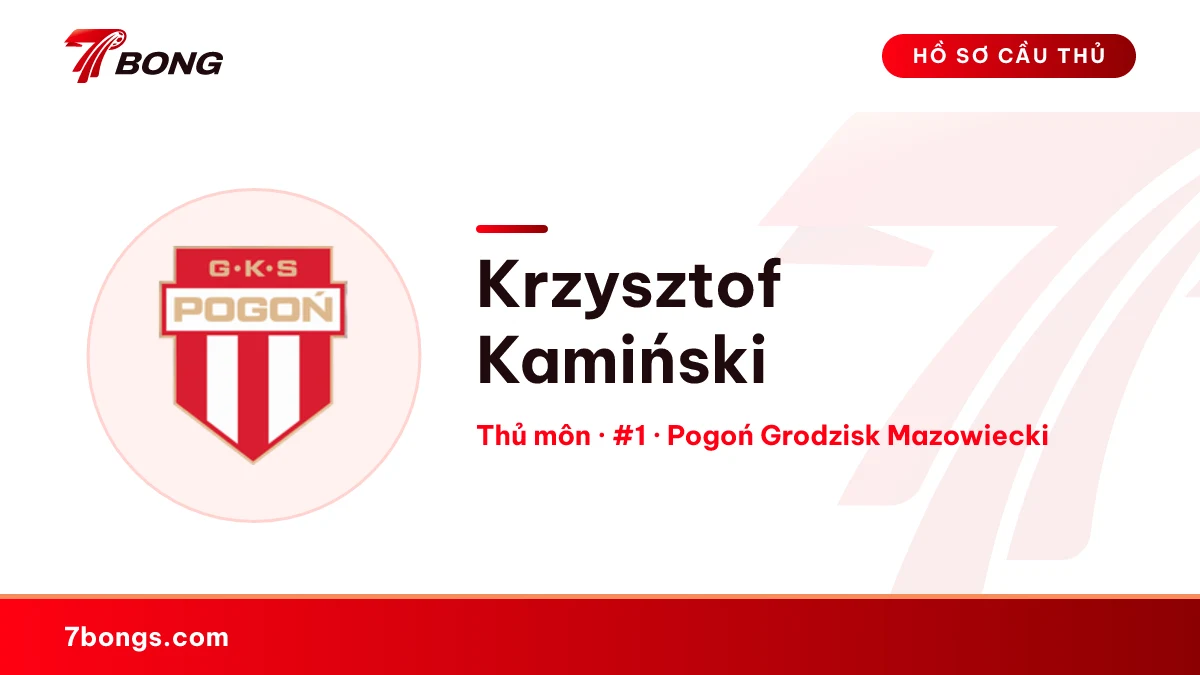 Krzysztof Kamiński — Pogoń Grodzisk Mazowiecki