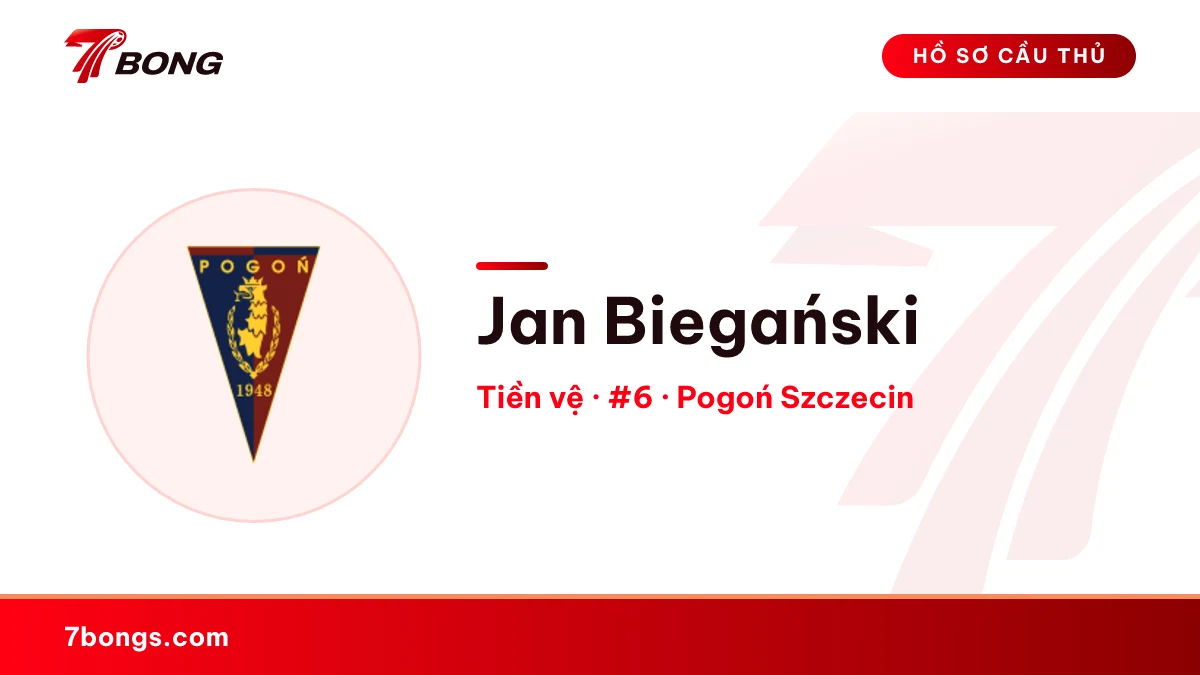 Jan Biegański — Pogoń Szczecin