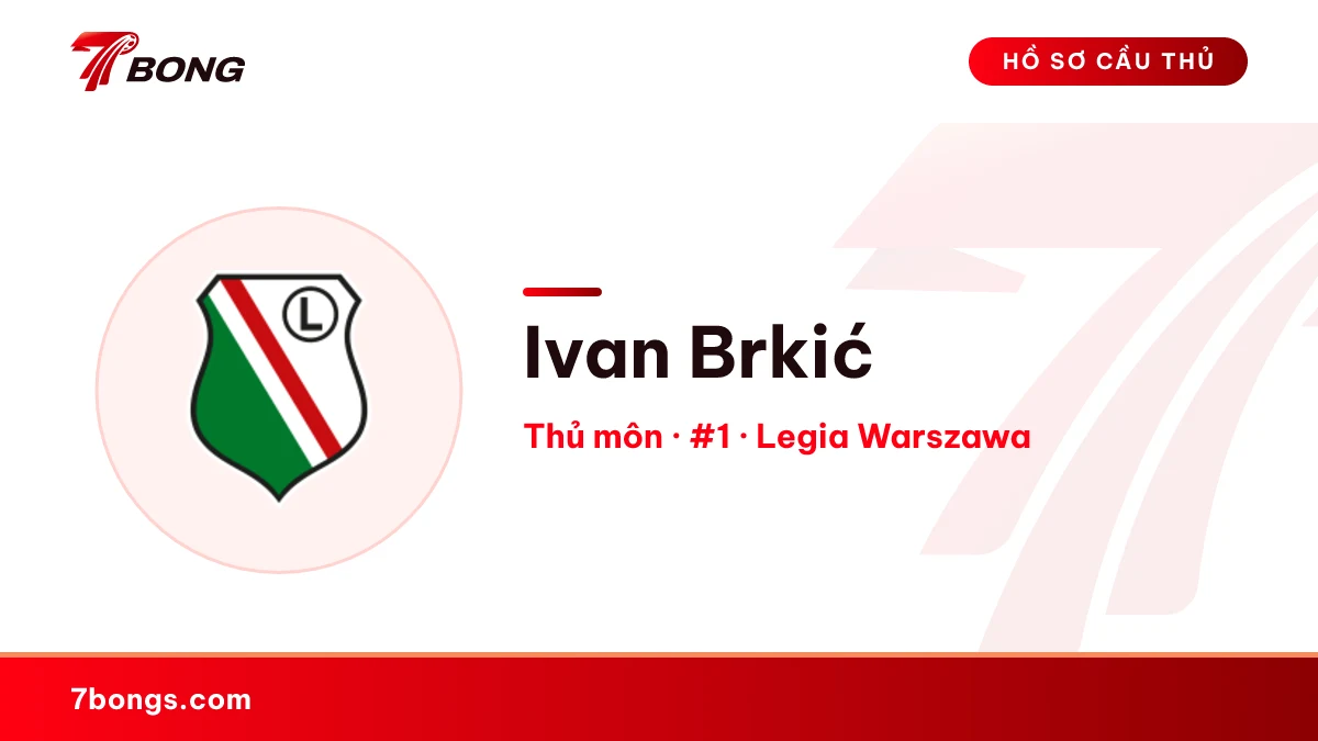 Ivan Brkić — Legia Warszawa