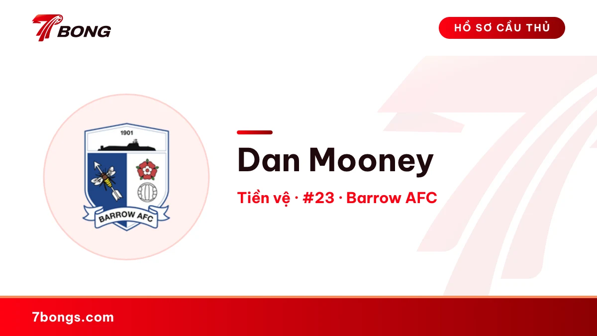 Dan Mooney — Barrow AFC