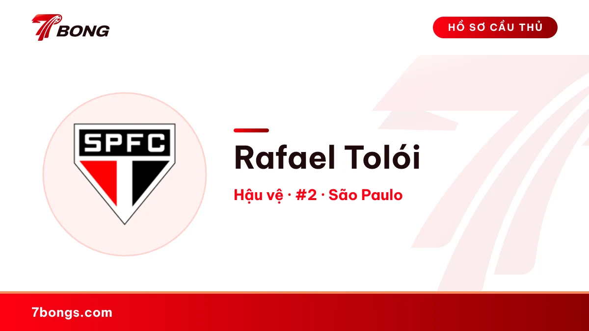 Rafael Tolói — São Paulo