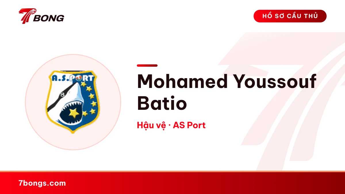 Mohamed Youssouf Batio — AS Port