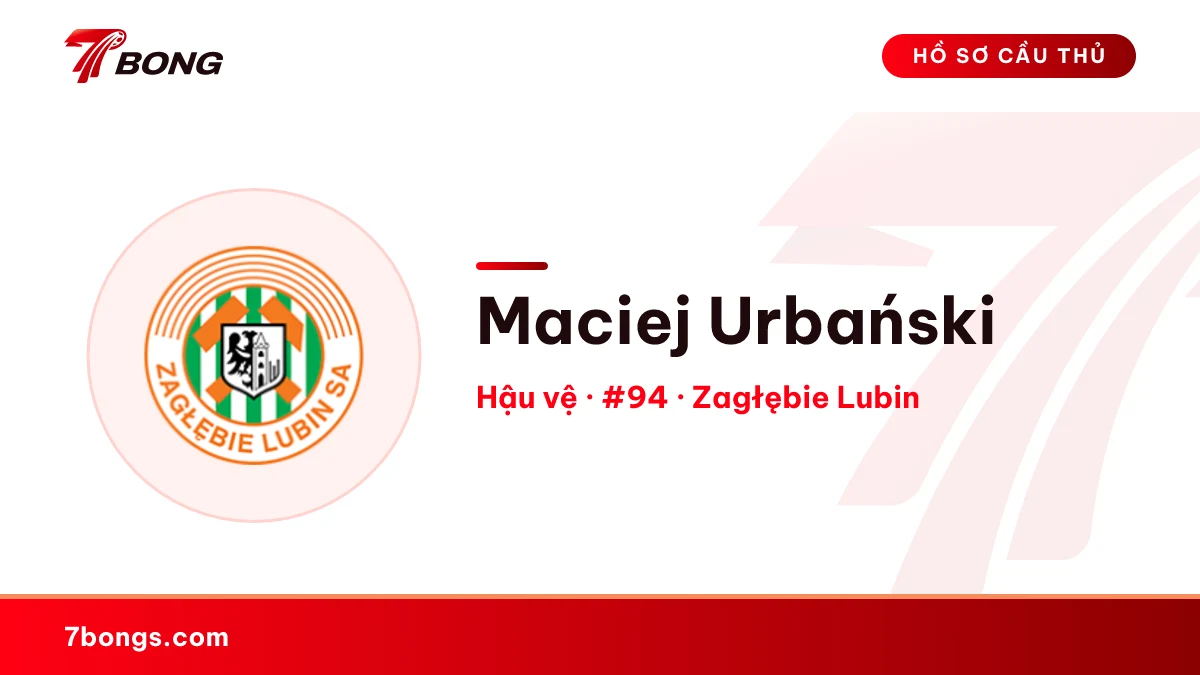 Maciej Urbański — Zagłębie Lubin