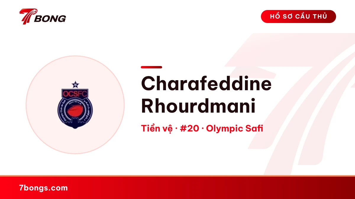 Charafeddine Rhourdmani — Olympic Safi