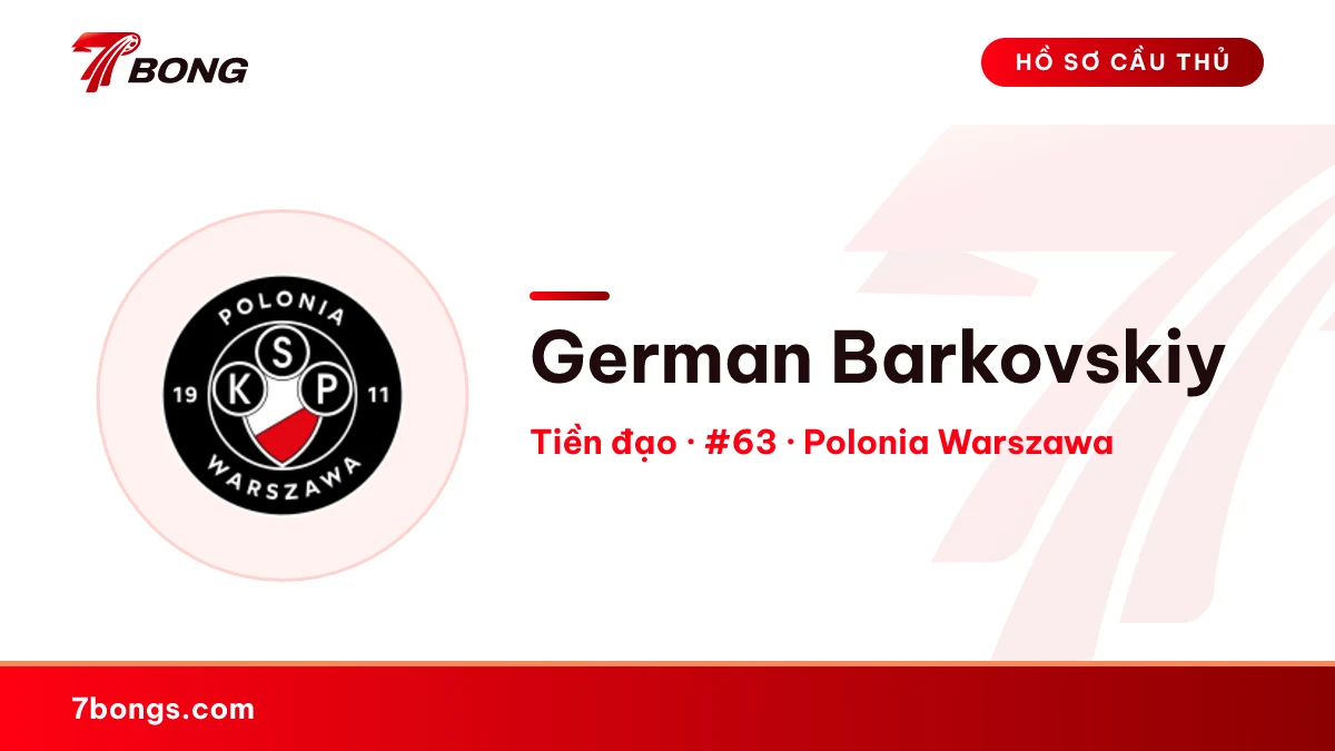 German Barkovskiy — Polonia Warszawa