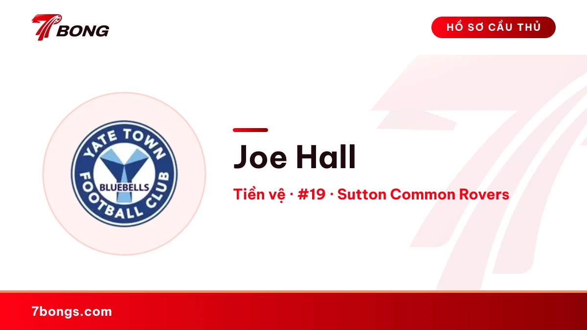 Joe Hall — Sutton Common Rovers